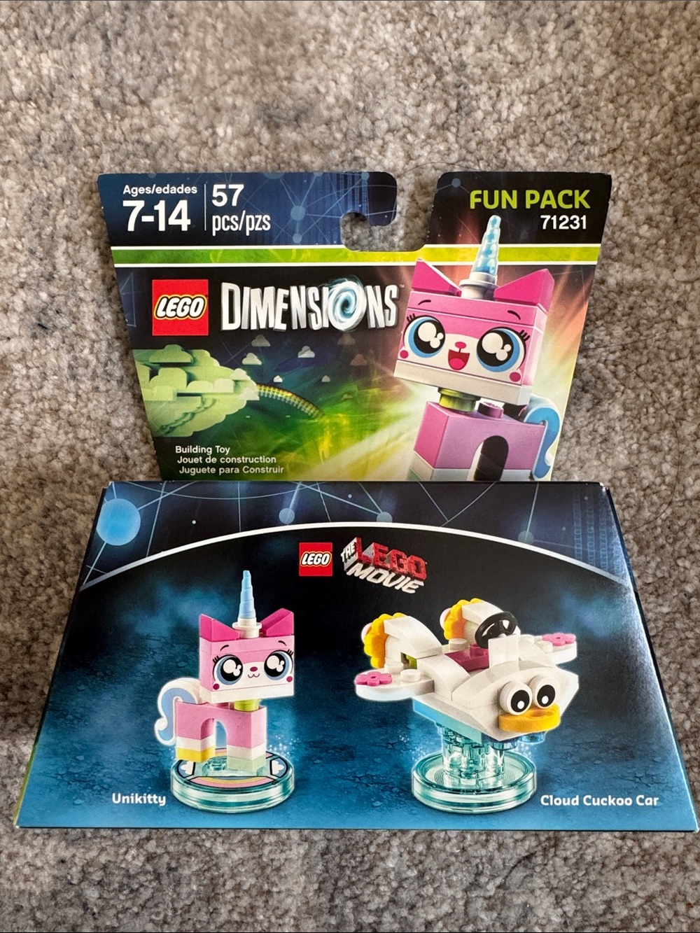 LEGO Unikitty & Cloud Cuckoo Car Fun Pack - Pink, White, Light Blue